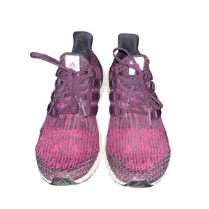 Adidas Ultra Boost 3.0 Sneakers Womens Size 7.5 Red Night Athletic Running Shoes